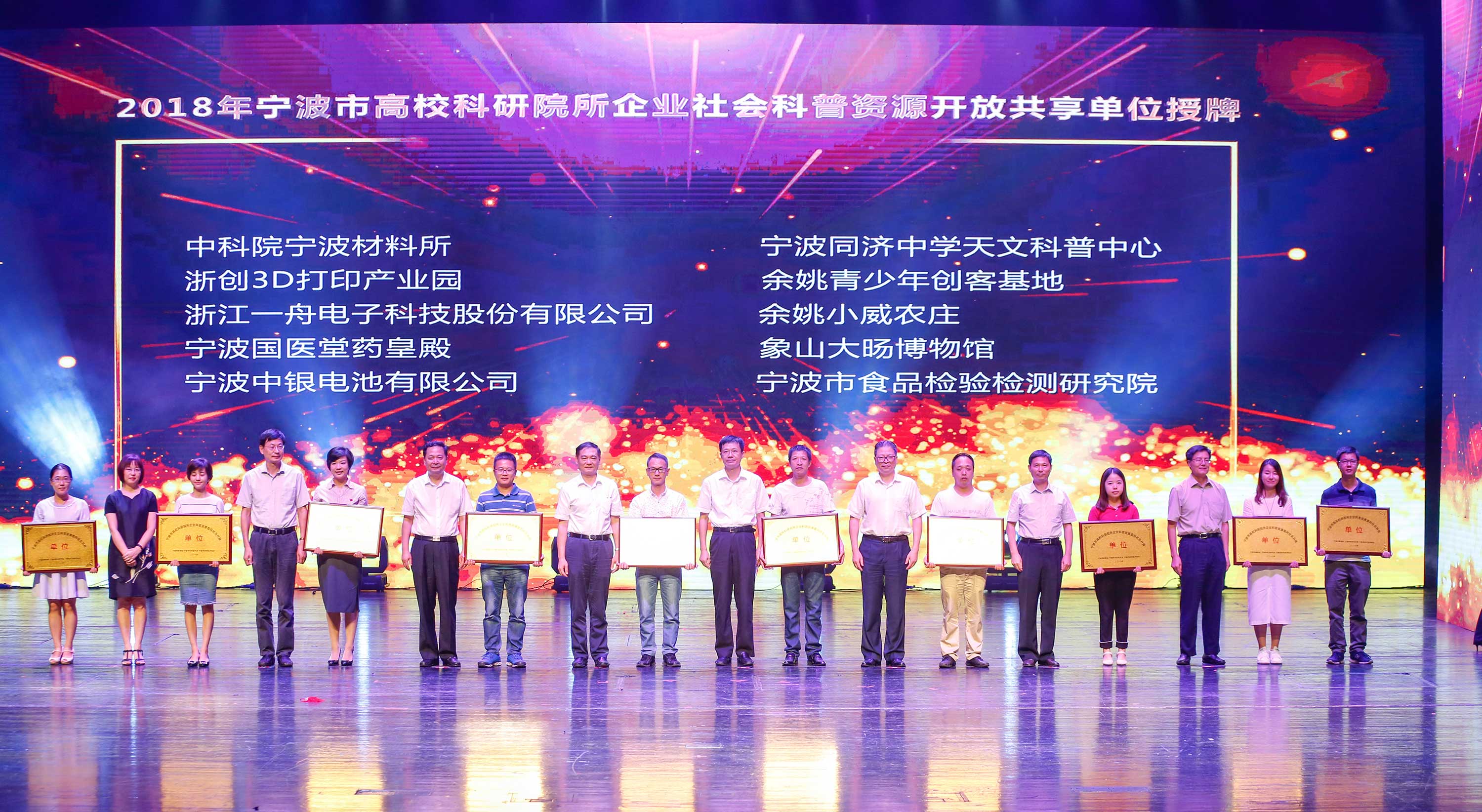 浙創(chuàng)3D打印產(chǎn)業(yè)園榮獲2018年寧波市高?？蒲性核髽I(yè)社會(huì)資源面向社會(huì)開(kāi)放單位